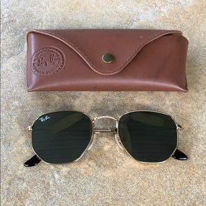 Ray ban hexagonal sunglasses